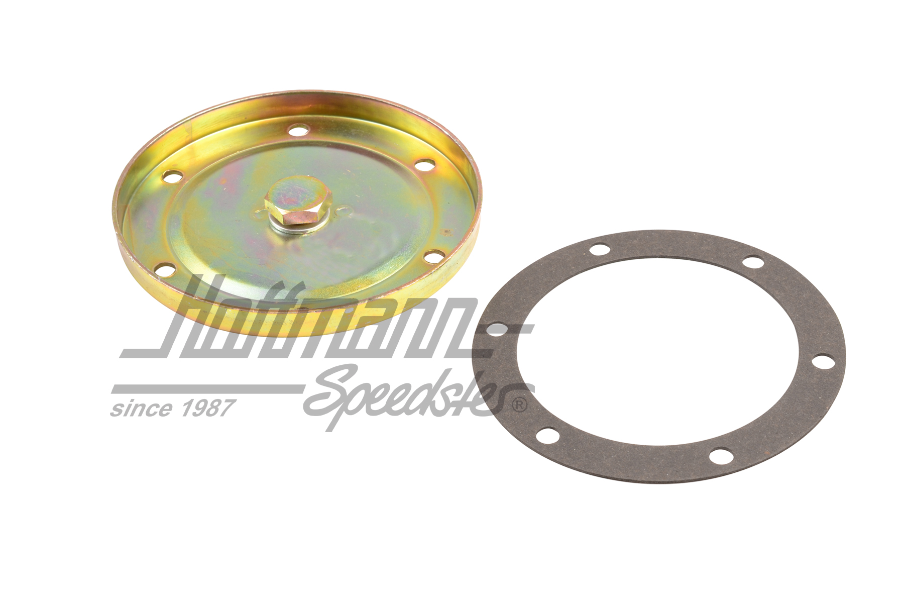 Ölsumpfdeckel, Serie, mit Ablaßschraube Ölsumpfdeckel, Serie, mit Ablaßschraube