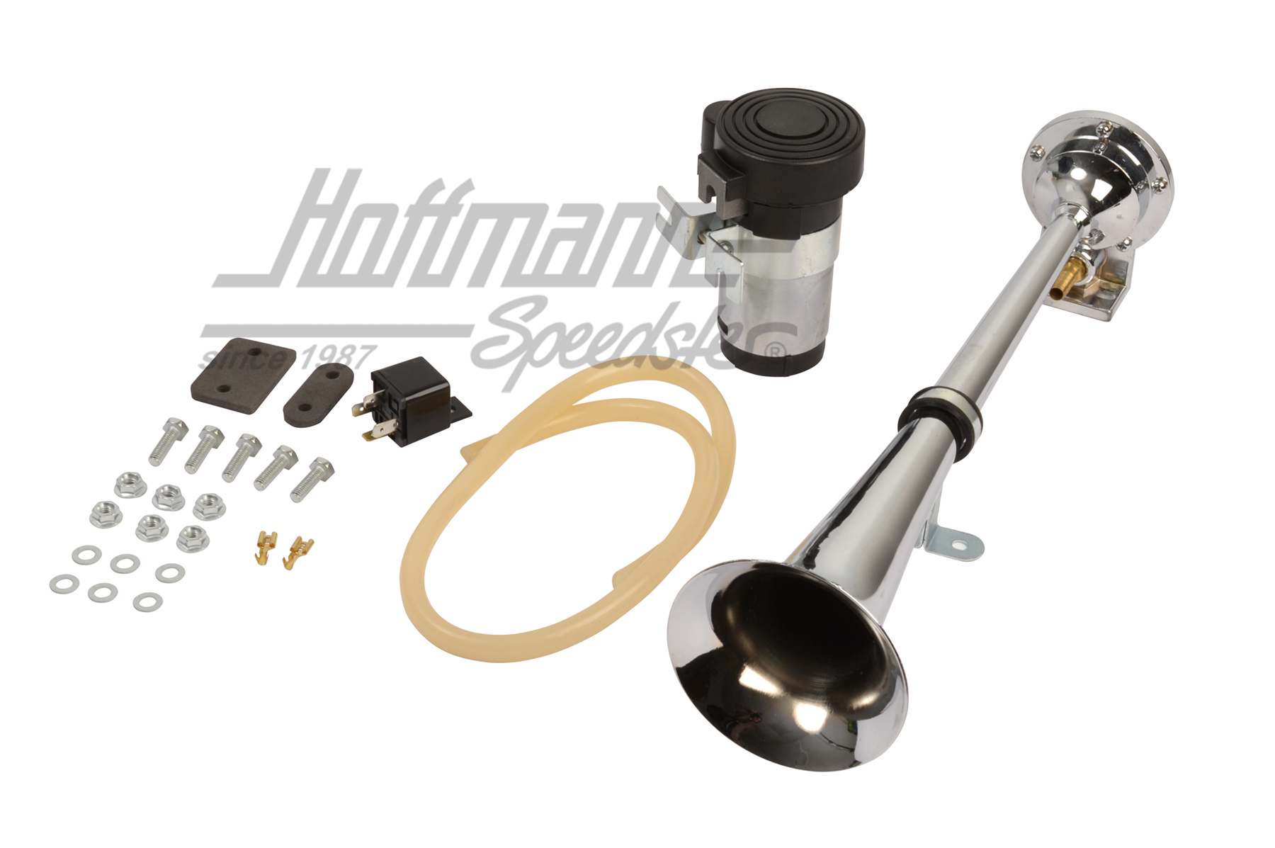 Fanfare, 1 Horn, mit Luftkompressor, 12V