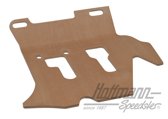 Bodenplatte (Holz), Coupé, 65-73, links Bodenplatte (Holz), Coupé, 65-73, links