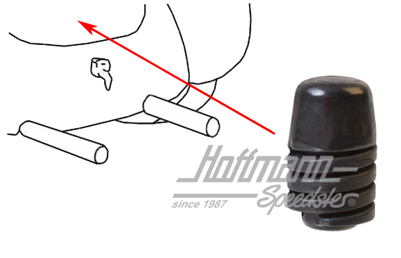 Anschlaggummi, Haube Anschlaggummi, Haube