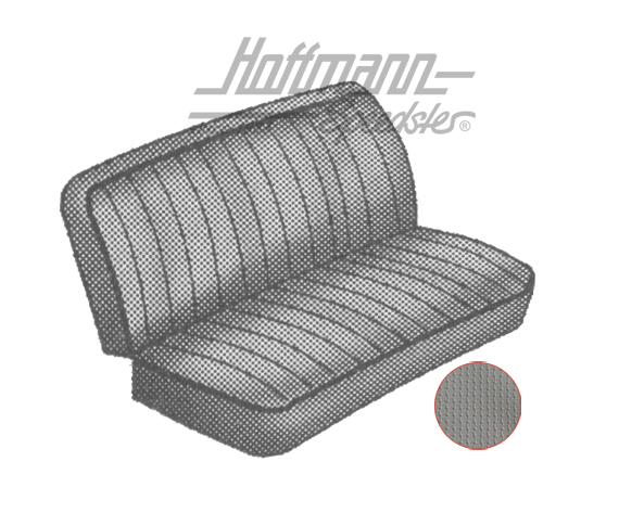 Sitzbezüge, Mittelbank 3/4, 73-79, grau Sitzbezüge, Mittelbank 3/4, 73-79, grau