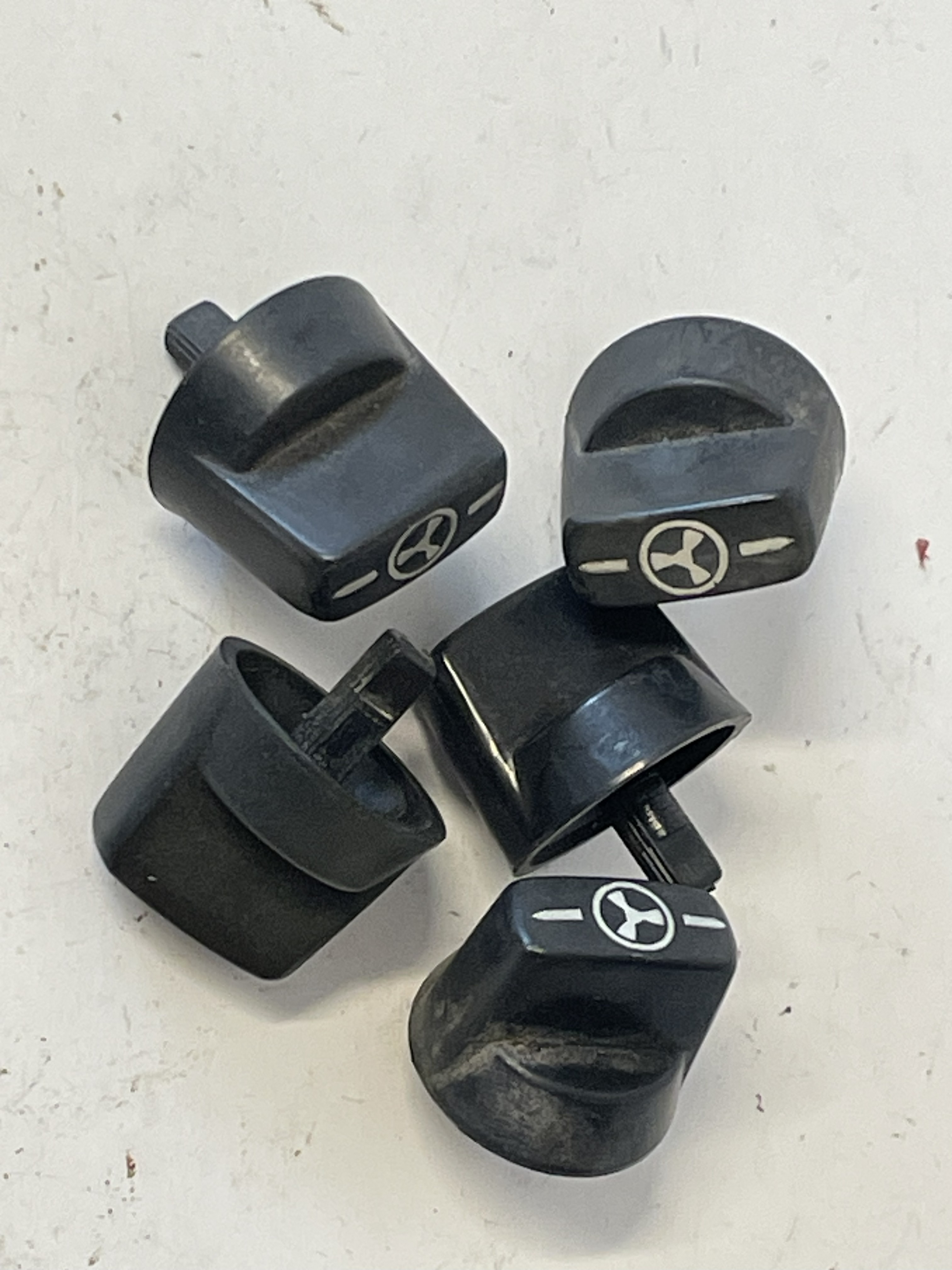 Knopf, Gebläseschalter, ohne 1303 (Gebrauchtteil)