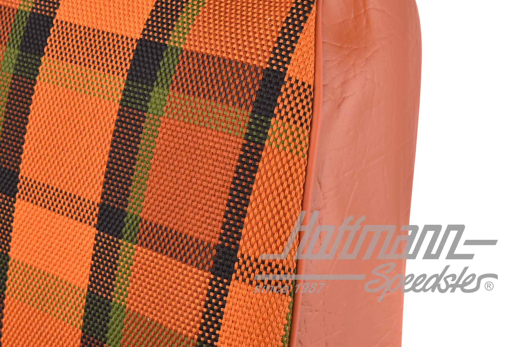Sitzbezug, Westfalia, rot/orange, 74-79