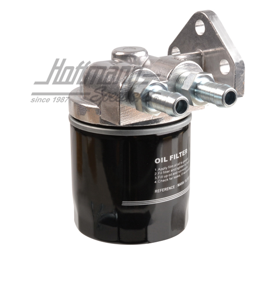 Ölfilterträger, mit Filter,Anschluss re.
