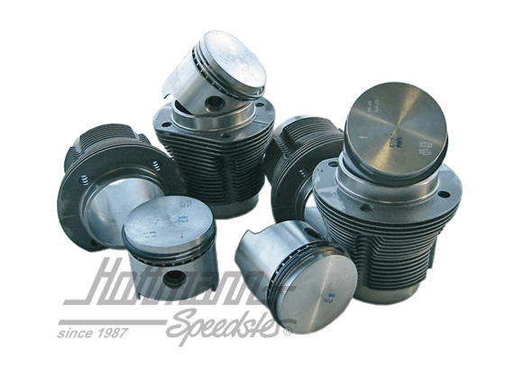 Kolben+Zylinder, 87x69mm, 1640ccm