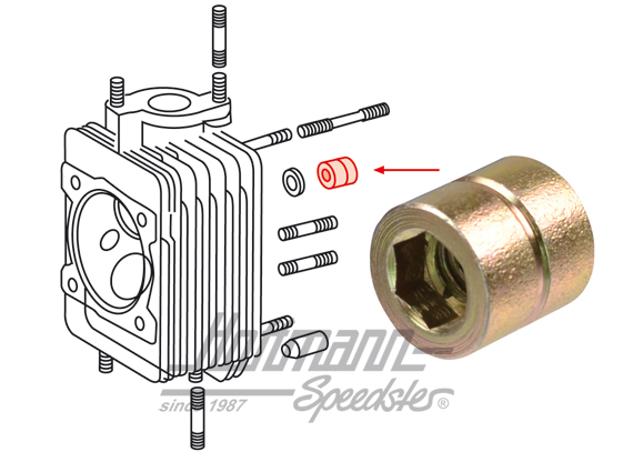 Befestigungsmutter, Zylinderkopf, 911 Befestigungsmutter, Zylinderkopf, 911