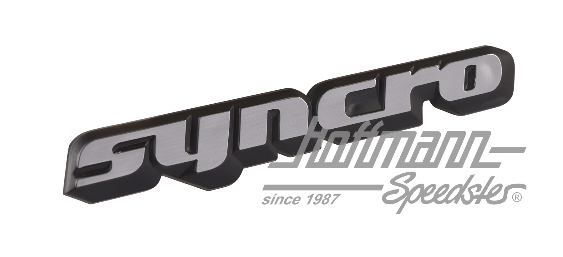 Schriftzug, Syncro, Heckklappe, Bus T3