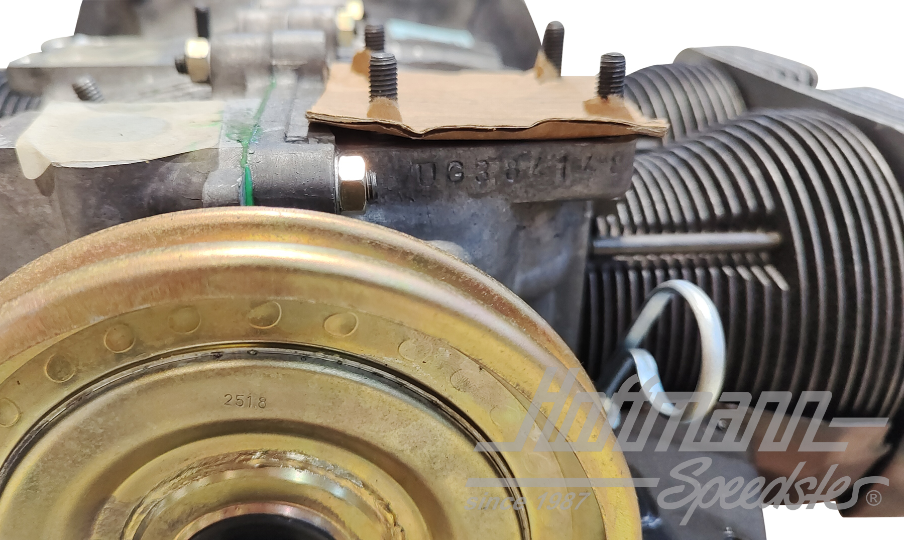 Rumpfmotor 1600ccm/50PS, VW-Brasil NOS