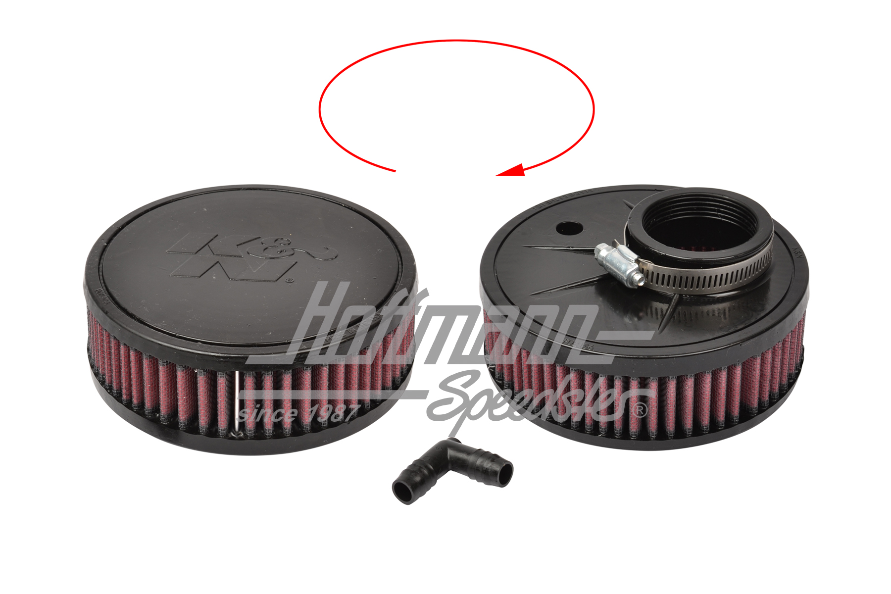 Sportluftfilter, K&N, Serienvergaser