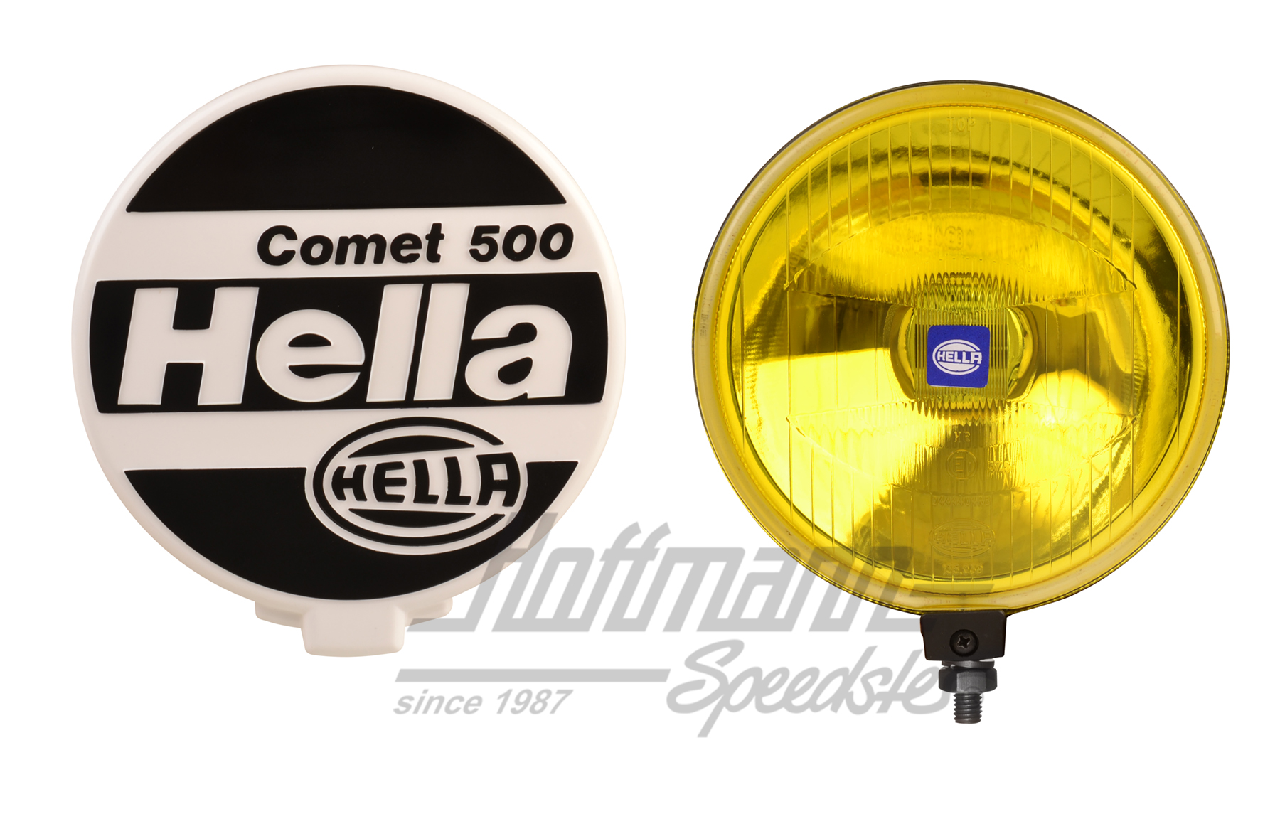 Fernscheinwerfer, Comet 500, Hella, gelb Fernscheinwerfer, Comet 500, Hella, gelb