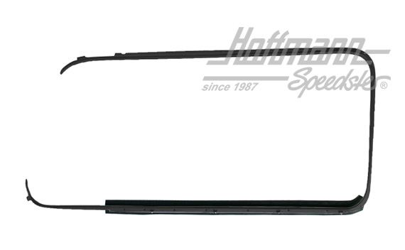 Türzierrahmen, schwarz, Bus T2, 67-79,li