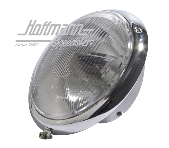 Scheinwerfer, "liegend", komplett, Repro Scheinwerfer, "liegend", komplett, Repro