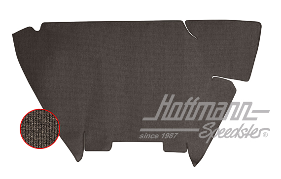 Teppich, Kofferraum, 53-59, Haargarn, anthrazit Teppich, Kofferraum, 53-59, Haargarn, anthrazit