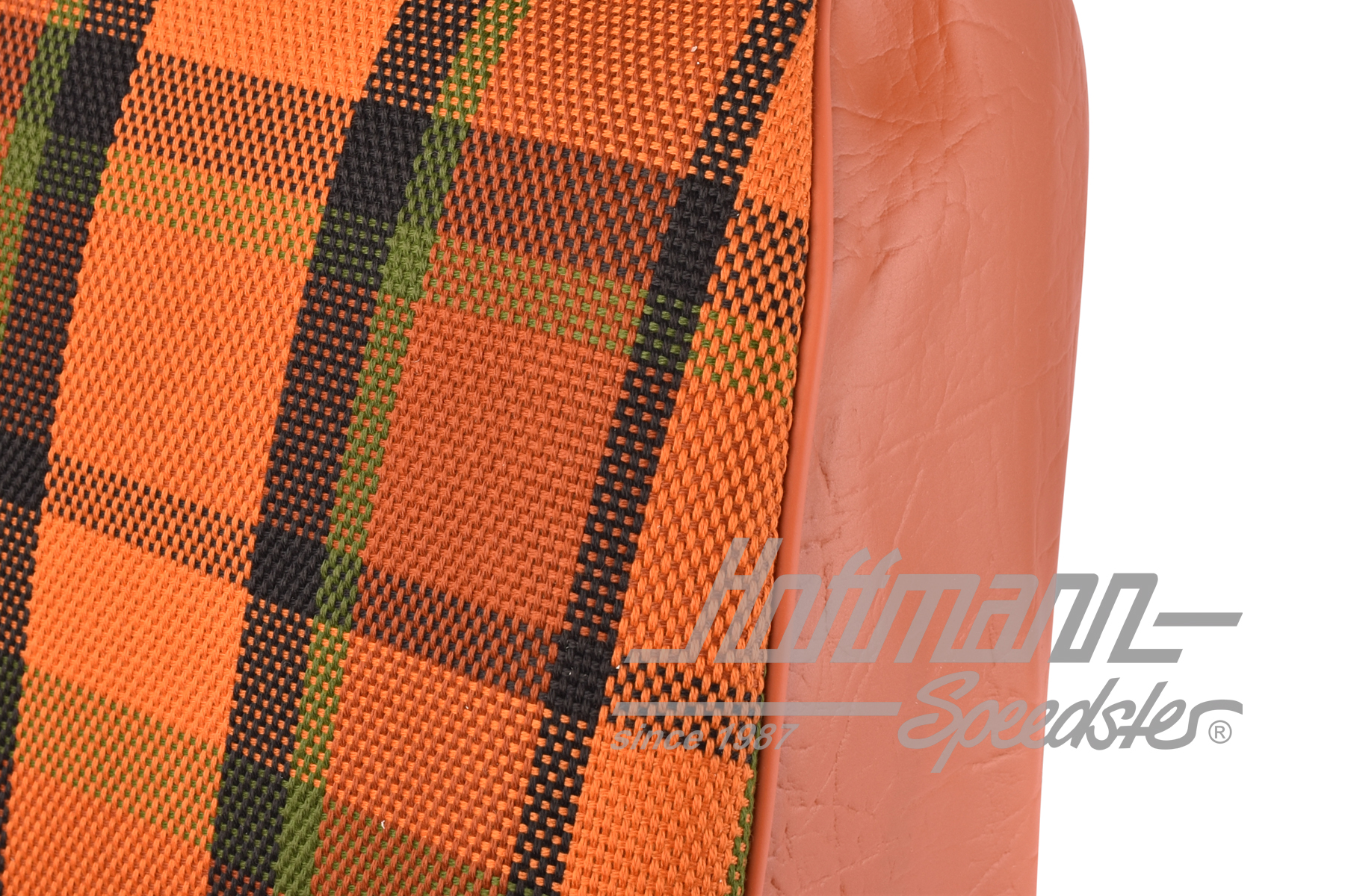 Sitzbezug, Westfalia, rot/orange, 74-79