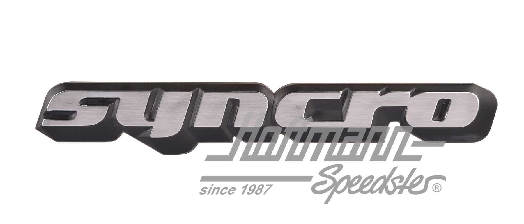Schriftzug, Syncro, Heckklappe, Bus T3