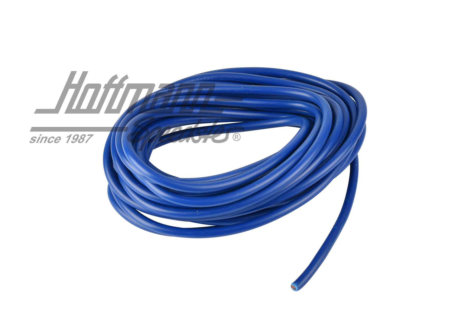 Elektrokabel, 4 mm², 5 lfm., blau Elektrokabel, 4 mm², 5 lfm., blau