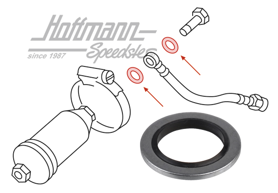 Dichtring, Benzinfilter, GTI/16V Dichtring, Benzinfilter, GTI/16V