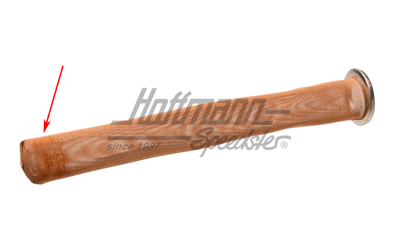 Sieb, Benzinhahn (Metall), Führung oben Sieb, Benzinhahn (Metall), Führung oben