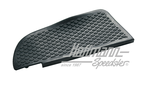 Gummibelag, Trittstufe, Bus T2, 8.72-, links Gummibelag, Trittstufe, Bus T2, 8.72-, links