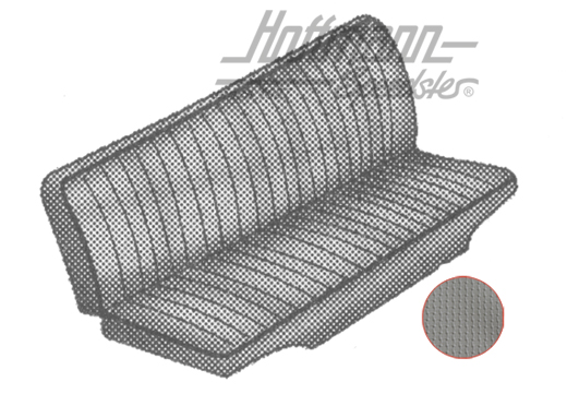 Sitzbezüge, Rückbank, 67-73, grau Sitzbezüge, Rückbank, 67-73, grau