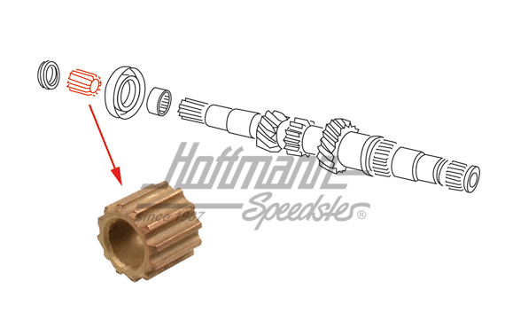 Führungsbuchse, Hauptwelle, 1.5-1.8 Führungsbuchse, Hauptwelle, 1.5-1.8