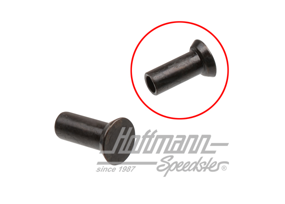 Niete, Drehfenster, Golf 1, 8.79-12.83 Niete, Drehfenster, Golf 1, 8.79-12.83