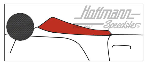Staubhülle, 4.67-11.68, PVC-Material, schwarz Staubhülle, 4.67-11.68, PVC-Material, schwarz