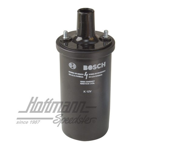 Zündspule Bosch, 12V, 3.4 Ohm, "Schwarz" Zündspule Bosch, 12V, 3.4 Ohm, "Schwarz"