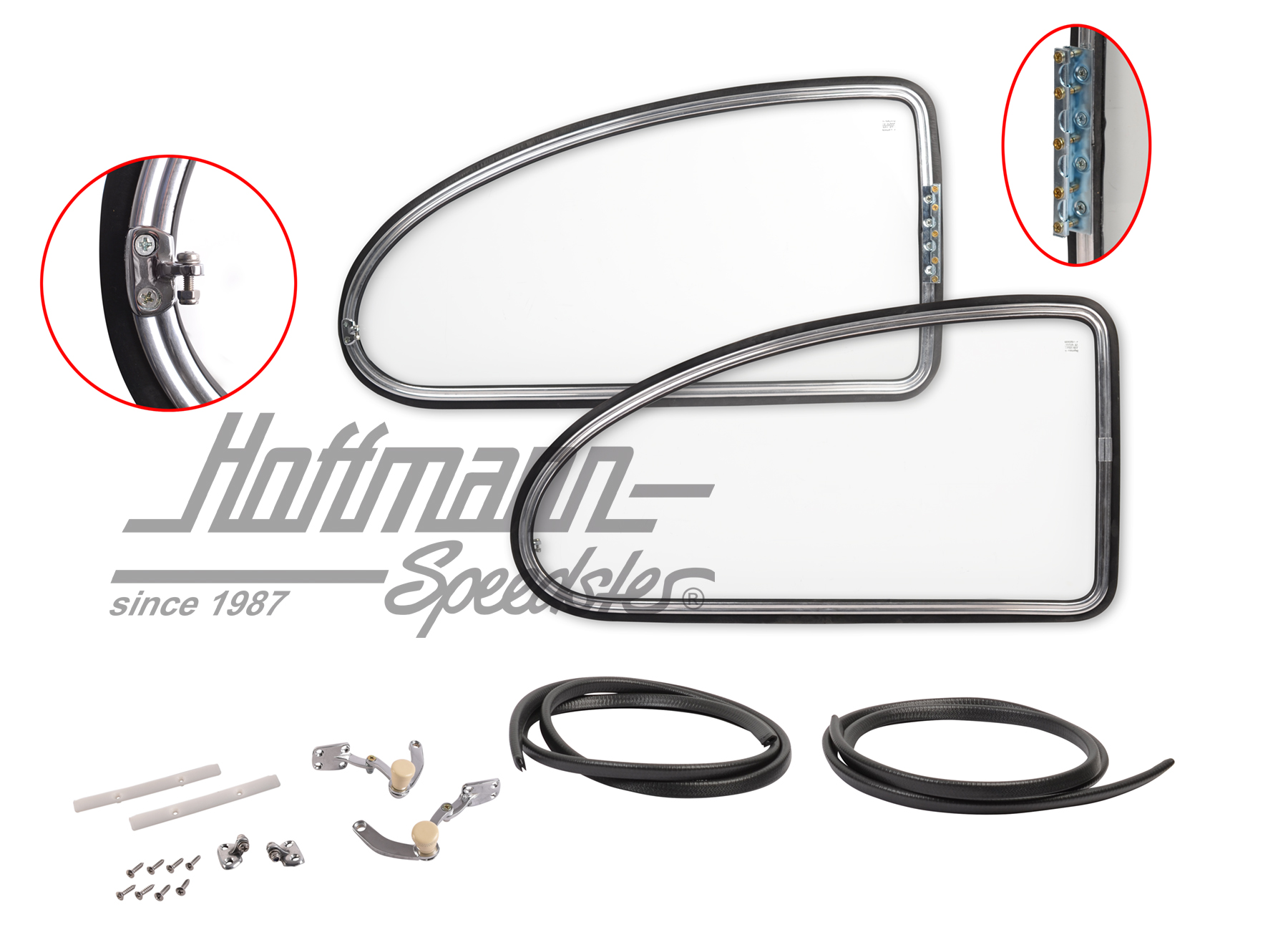 Ausstellfenster, hinten, klar, 8.64- Ausstellfenster, hinten, klar, 8.64-