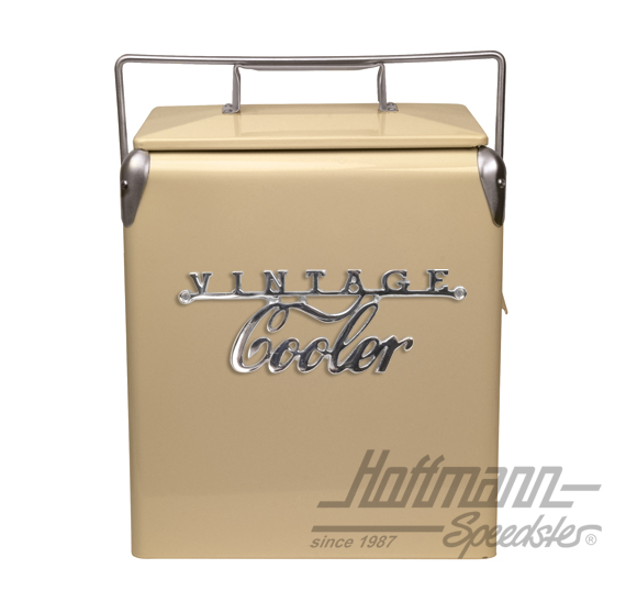 Kühlbox, Vintage Cooler, cream