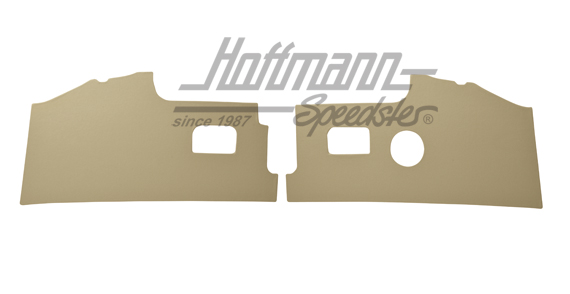 Vorderwandverkleidungen, 8.70-, beige