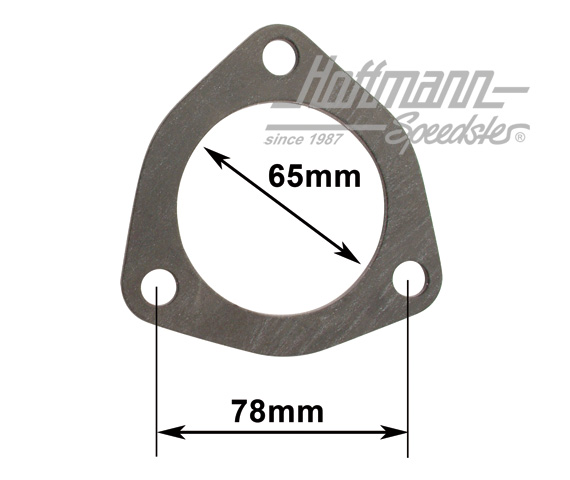 Dichtung, großer Flansch (38mm)