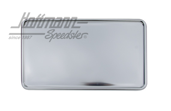 Kennzeichenunterlage, Alu, 345x205mm Kennzeichenunterlage, Alu, 345x205mm