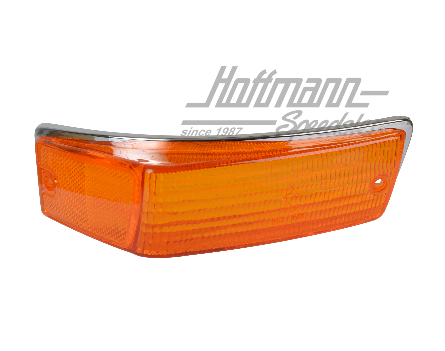 Blinkerglas, orange, 69-74, vo., rechts