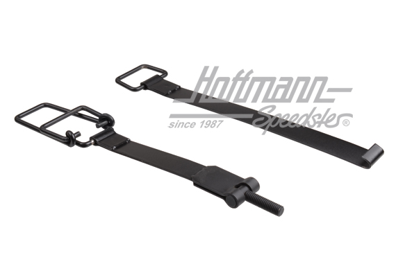 Batteriespannband, 911,Edelstahl,schwarz Batteriespannband, 911,Edelstahl,schwarz