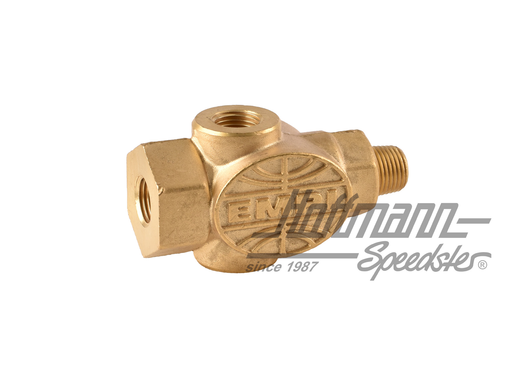 T-Adapter, Empi, Öldruckgeber/Schalter T-Adapter, Empi, Öldruckgeber/Schalter